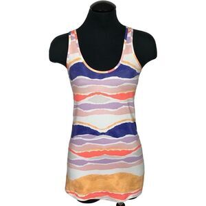 LuluLemon Pastel Pattern Tank - Women’s S